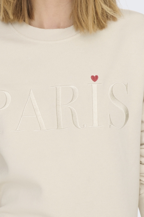Jacqueline de Yong jdyparis l/s emb sweat jrs noos